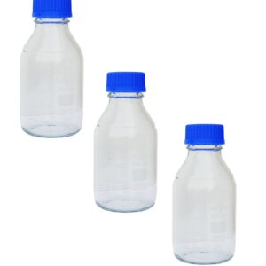 3x flacon de laboratoire 500 ml gradué en verre borosilicaté (col large). disponible abidjan cote d'ivoire.