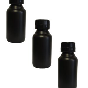 3x flacon noir 250 ml pehd pour produits photosensibles par comptoir des flacons. disponible abidjan cote d'ivoire.