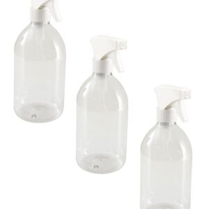 3x vaporisateurs pet transparent 500 ml haut avec gâchette par comptoir des flacons. disponible abidjan cote d'ivoire.