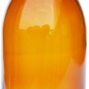 6 x flacons vides en verre ambré avec bouchon - contenance 250 ml - flb250. disponible abidjan cote d'ivoire.