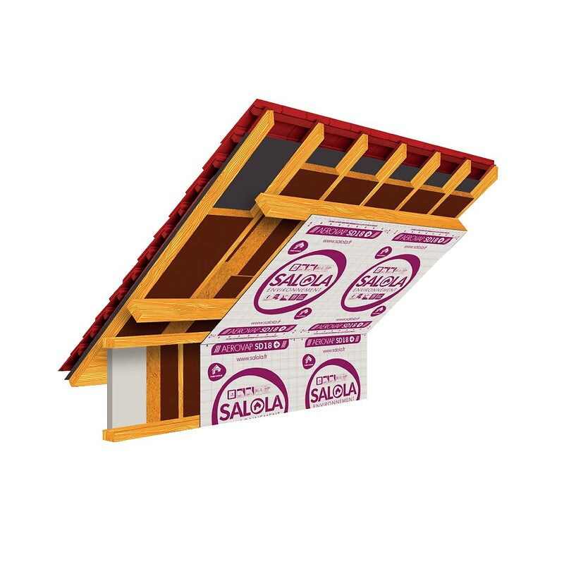 Écran pare-vapeur aerovap sd18m, largeur 1,5 m, longueur 50 m. disponible abidjan cote d'ivoire.