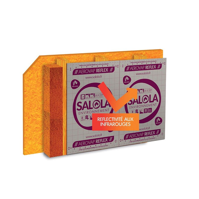 Écran pare-vapeur réfléchissant aerovap reflex, largeur 3 m, longueur 50 m. disponible abidjan cote d'ivoire.