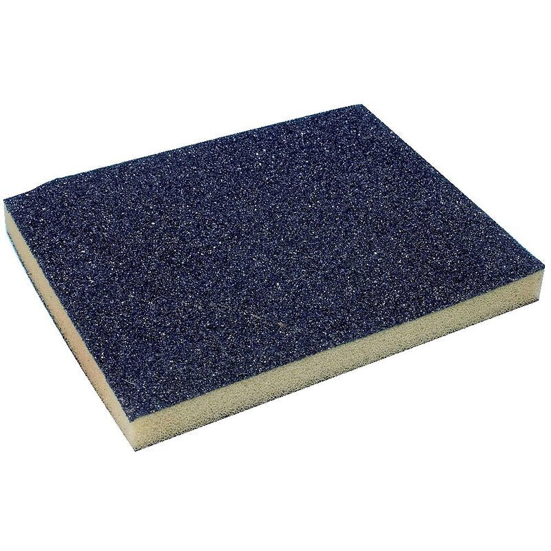 Éponge abrasive 2 faces 120x100x12 mm grain 100. disponible abidjan cote d'ivoire.