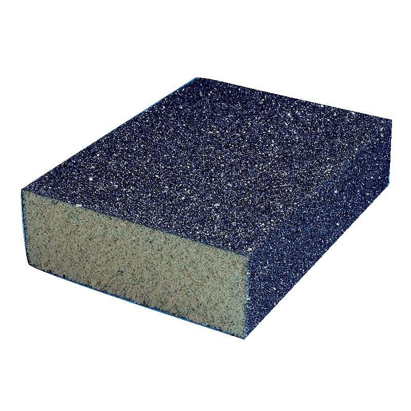 Éponge abrasive 4 faces 100x70x25 grain 60. disponible abidjan cote d'ivoire.