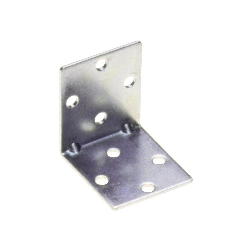 Équerres de fixation entraxe 32 mm, zingué, 52x45x2 par 250. disponible abidjan cote d'ivoire.