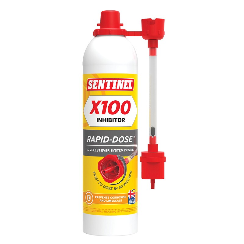 Aérosol inhibiteur de corrosion x100 rapid-dose pour installations de chauffage central aérosol de 300ml. disponible abidjan cote d'ivoire.