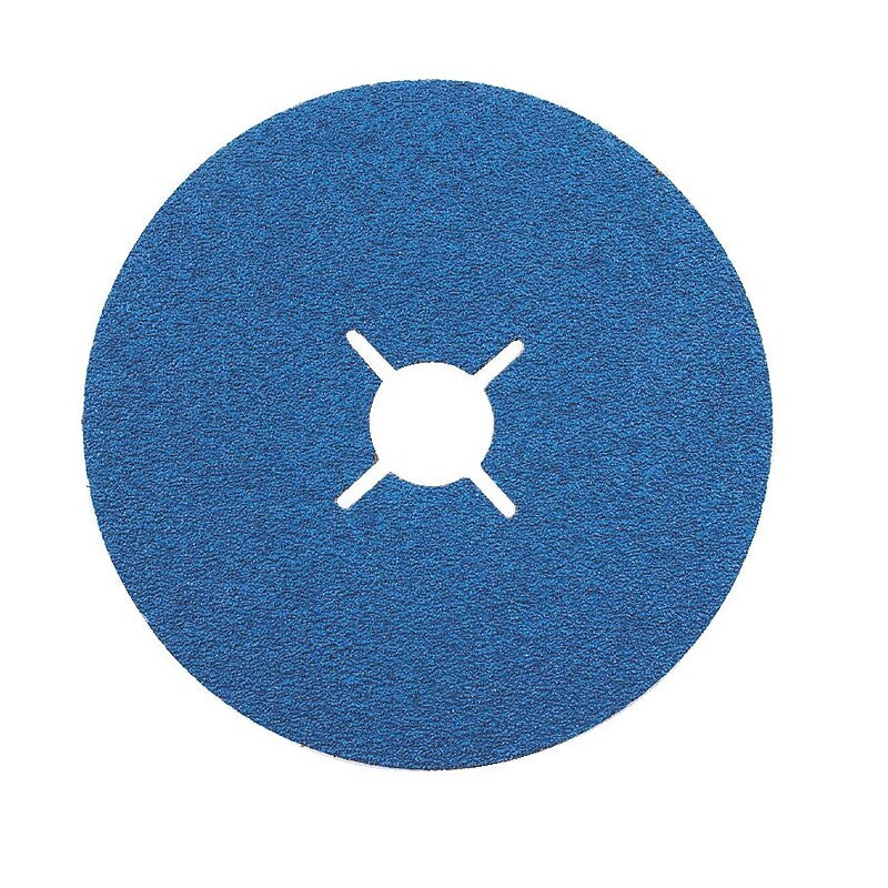 Abrasifs en disques fibre zirconium kf713 diamètre 125 mm alésage 22 mm grain 24 en boîte de 50. disponible abidjan cote d'ivoire.