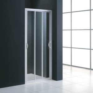 Accès face alterna mezzo à 3 volets coulissants extensible de 85 à 89 cm verre transparent, réf. disponible abidjan cote d'ivoire.