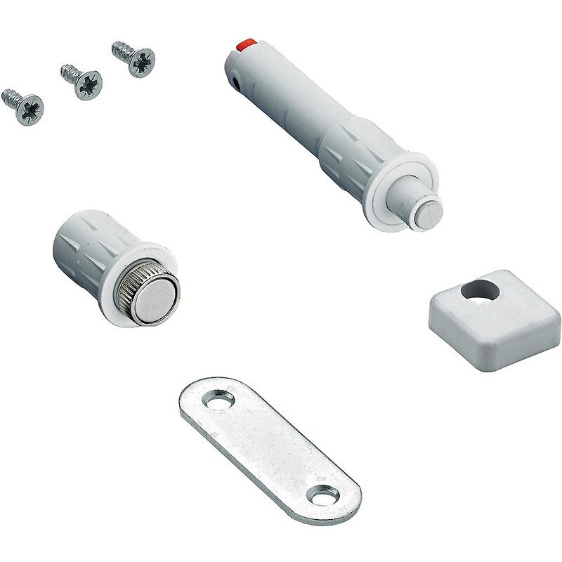 Accessoire de maintien de la porte pour boitier push to move wing line s - à encastrer - magnétique design - blanc. disponible abidjan cote d'ivoire.