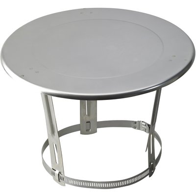 Accessoires de tubage flexible chapeau plat inox nd 1 80 / 125 0000 11 réf. disponible abidjan cote d'ivoire.