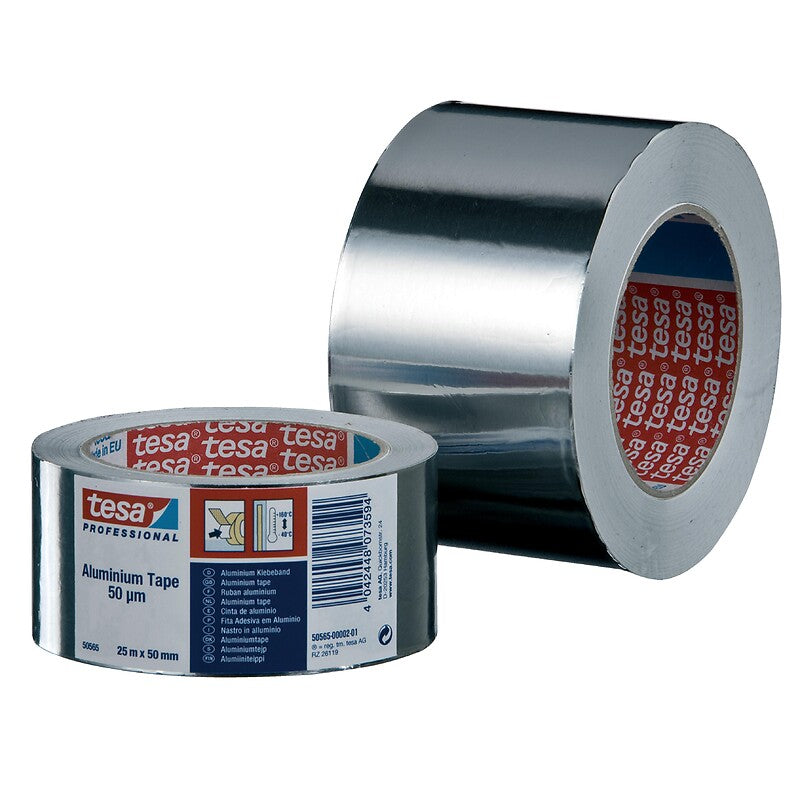 Adhésif d'isolation coloris argent, largeur 50 mm, rouleau de 25 m. disponible abidjan cote d'ivoire.