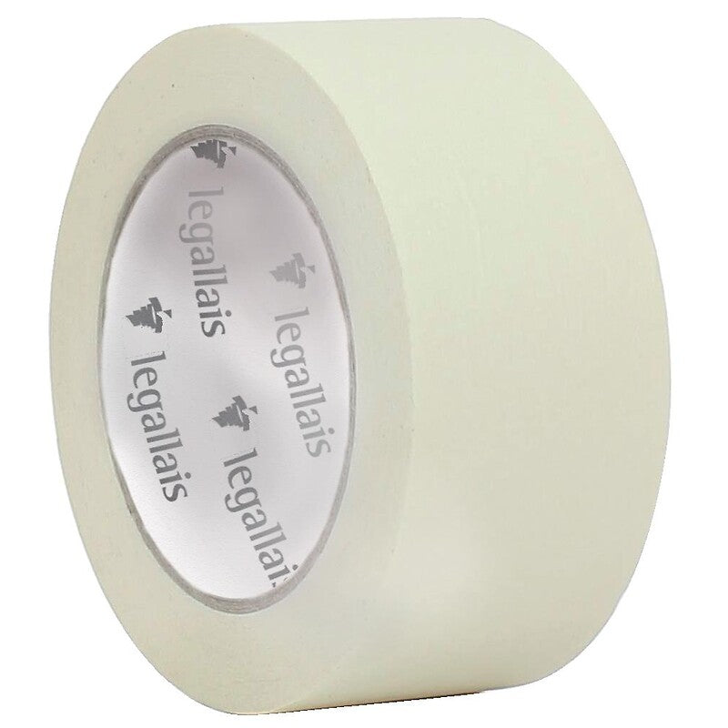 Adhésif de masquage ar-men papier semi crêpé chamois largeur 25 mm rouleau de 50 m. disponible abidjan cote d'ivoire.