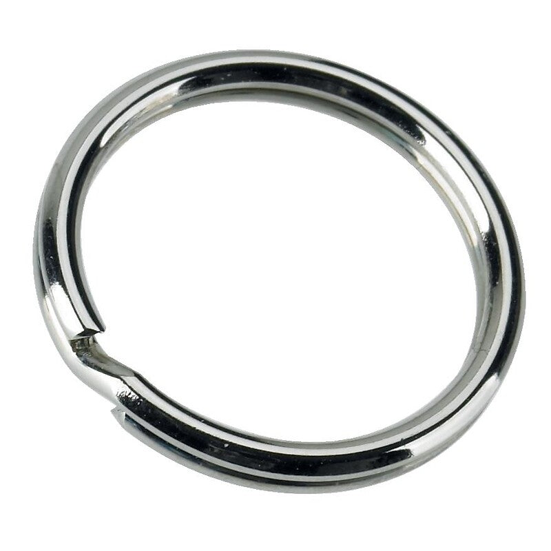 Anneaux brisé acier nickelé ø extérieure 30 mm sachet de 100. disponible abidjan cote d'ivoire.