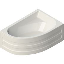 Baignoire asymétrique droite alterna verseau 3 150 x 100 cm acrylique blanc. disponible abidjan cote d'ivoire.