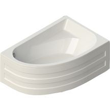 Baignoire asymétrique verseau 3 150 x 100 cm droite acrylique blanc. disponible abidjan cote d'ivoire.