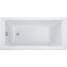 Baignoire geberit allia prima style en acrylique, robinetterie sur plage ou murale, trop-plein 175 l, piétement réglables fourni, blanc. disponible abidjan cote d'ivoire.