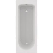 Baignoire rectangulaire verseau 3 120 x 70 cm acrylique blanc. disponible abidjan cote d'ivoire.