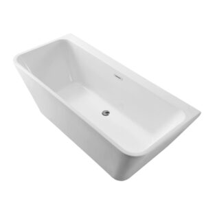 Baignoire semi-ilot murale daily'c 170x75 cm. disponible abidjan cote d'ivoire.