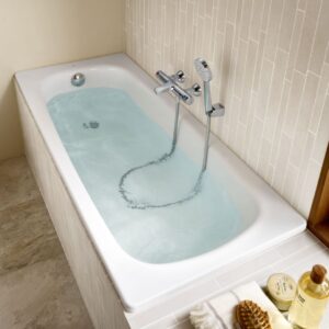 Baignoire zoom contesa nue 100x70 non percée blanc, réf. disponible abidjan cote d'ivoire.