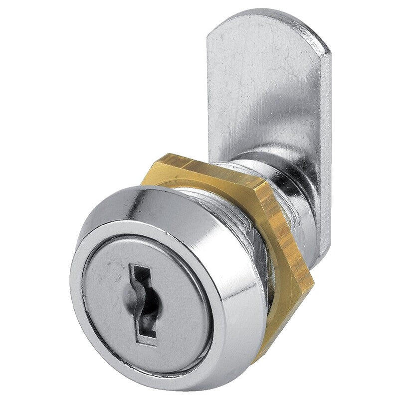 Barillet 14200-01 varié réversible 1/2 tour fixation par écrou et fixation came (non fournie) par vis - avec 2 clés. disponible abidjan cote d'ivoire.