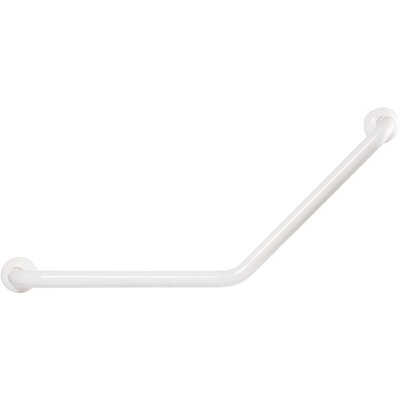 Barre de relèvement angle 135° longueur 40x40cm inox epoxy blanc 049230. disponible abidjan cote d'ivoire.