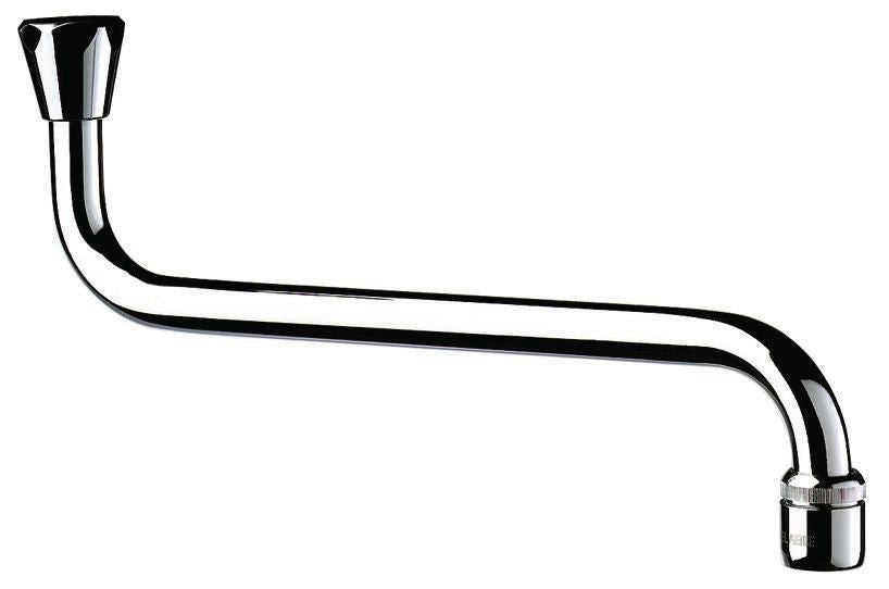 Bec delabie horizontale avec aérateur + joint économiseur, femelle 15x21, largeur 250mm réf : 940252. disponible abidjan cote d'ivoire.