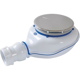 Bonde de douche d90mm turboflow 2 tb21 capot abs chromé réf 0205700. disponible abidjan cote d'ivoire.