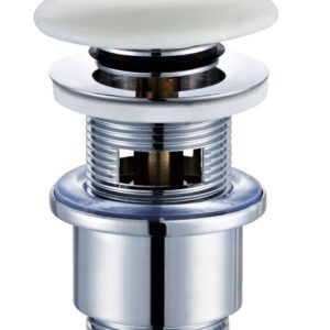 Bonde laiton altech clic clac champignon blanc avec trop plein 33x42, réf. disponible abidjan cote d'ivoire.