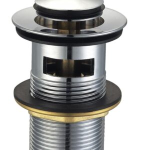 Bonde lavabo altech laiton clic clac avec trop plein, réf. disponible abidjan cote d'ivoire.