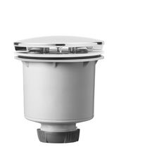 Bonde plast altech d90 verticale capot métal nf réf 30722614. disponible abidjan cote d'ivoire.