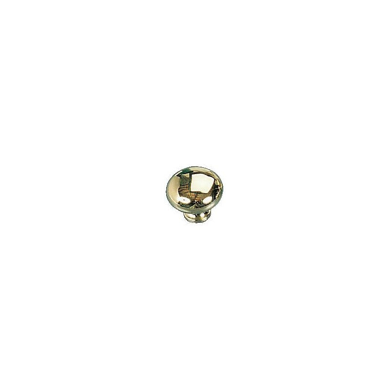 Bouton anglais ø 25 mm laiton poli - 1026. disponible abidjan cote d'ivoire.