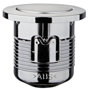 Bouton poussoir et rosace pour servo-set, pour perçage de couvercle de réservoir d40 mm, chromé mat/chromé, grohe, réf. disponible abidjan cote d'ivoire.