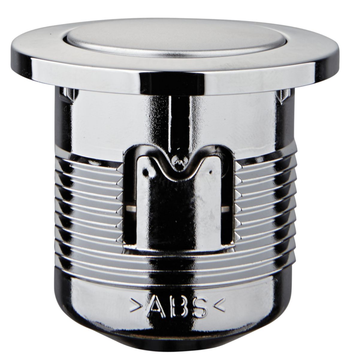 Bouton poussoir et rosace pour servo-set, pour perçage de couvercle de réservoir d40 mm, chromé mat/chromé, grohe, réf. disponible abidjan cote d'ivoire.