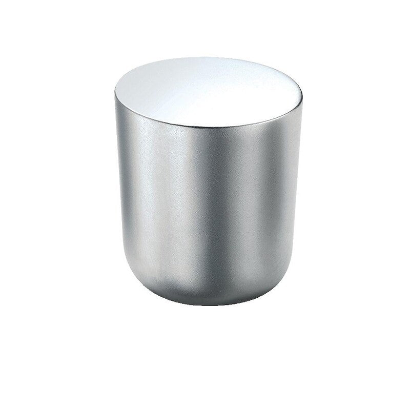 Bouton zamak rond mini 8161 - 25 mm - finition noir. disponible abidjan cote d'ivoire.