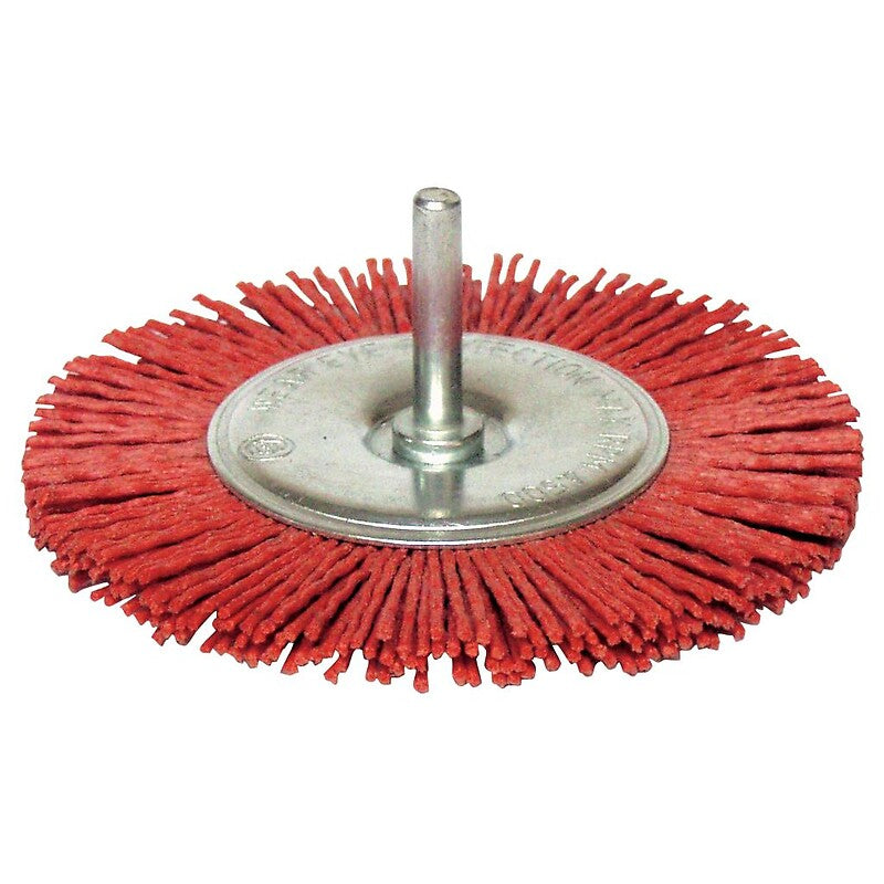 Brosse circulaire sur tige nylon diamètre 50 mm fil diamètre 0,2 mm. disponible abidjan cote d'ivoire.