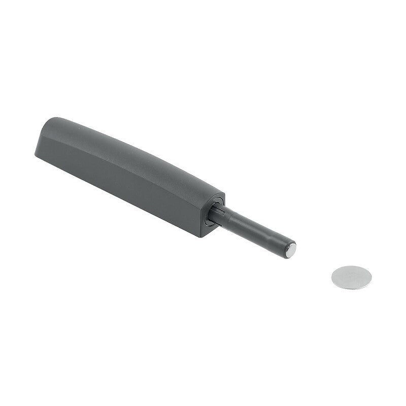 Butée universelle push-latch - course 37 mm - à visser - anthracite - avec plaque magnétique. disponible abidjan cote d'ivoire.