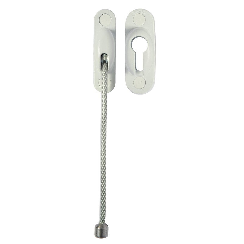 Câble d'entrebaîllement secury'cable en 155 mm coloris blanc. disponible abidjan cote d'ivoire.