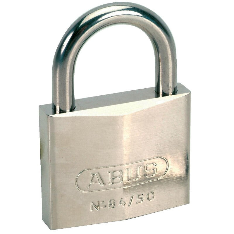 Cadenas à clés corps laiton chromé anse inox type 84 ib 50. disponible abidjan cote d'ivoire.