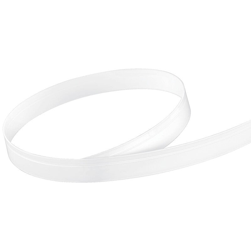 Chant abs - rouleau de 300 m - dimensions 22 x 0,4 mm - blanc grainé 414 77039. disponible abidjan cote d'ivoire.