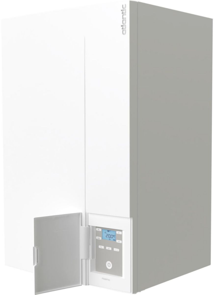 Chaudière murale gaz à condensation atlantic naema 2 duo 5,8 à 34,5 kw chauffage + ecs accumulée 20 l/min cheminée/ventouse réf. disponible abidjan cote d'ivoire.
