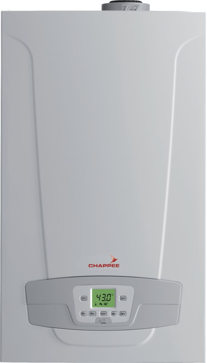 Chaudière murale gaz à condensation chappee ecs initia + duo 3,25 kw hte corps classe énergétique a réf 7218592. disponible abidjan cote d'ivoire.