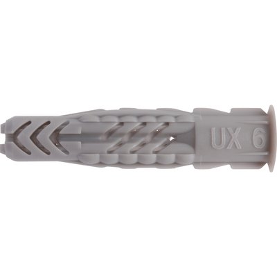 Cheville universelle avec collerette ux _6x35 boîte de 100. disponible abidjan cote d'ivoire.