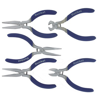 Coffret 5 mini pinces. disponible abidjan cote d'ivoire.