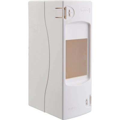 Coffret cache-bornes - 2 modules - blanc ral 9010 - ref. disponible abidjan cote d'ivoire.