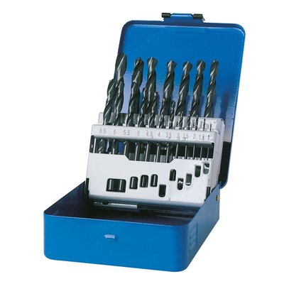 Coffret metal 19 forets hss. disponible abidjan cote d'ivoire.