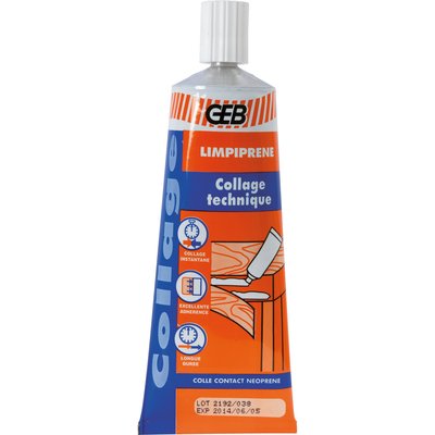 Colle limpiprene tube 125 ml. disponible abidjan cote d'ivoire.