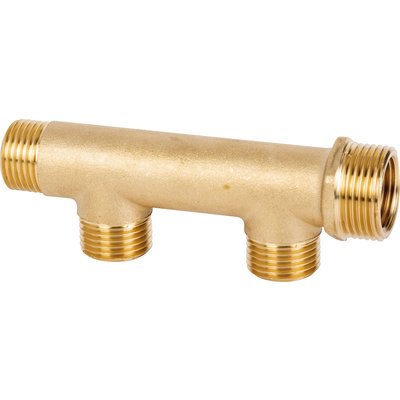 Collecteur type a mâle 20x27 mâle 15x21 3 sorties réf. disponible abidjan cote d'ivoire.