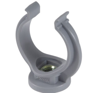 Collier lyre - co32 - polypropylène gris - ø 32 mm. disponible abidjan cote d'ivoire.