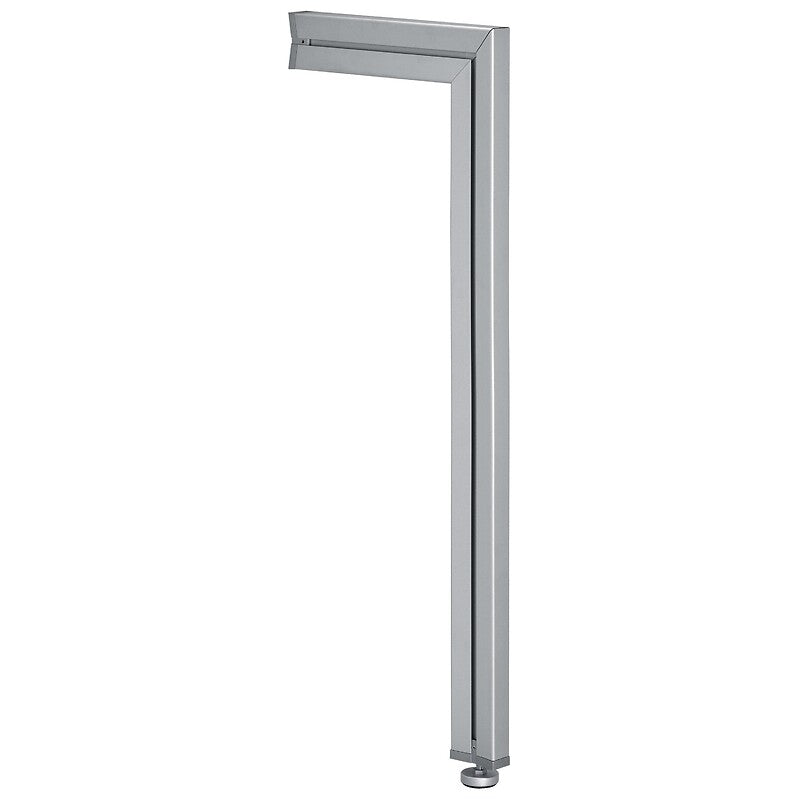 Colonne d'aménagment clos-it - fixation sol et plafond - 2285 x 60 x 27 mm - finition gris alu. disponible abidjan cote d'ivoire.