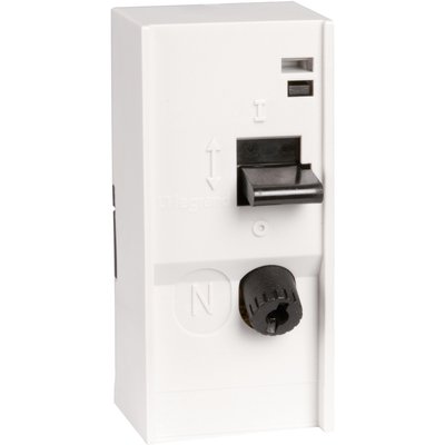 Combiné à cartouches pac - saillie - 1p+n - 20 a - gris clair - ref. disponible abidjan cote d'ivoire.